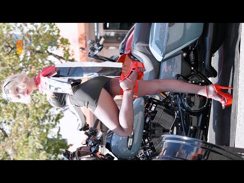 4K 레이싱모델 직캠 2025 할리데이비슨 용인 마가린 2 Racing Model Magarin Fancam