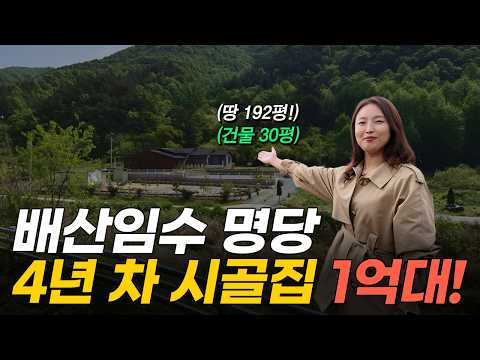 '이런 집 보이면 무조건 사세요!' 190평 토지 품은 1억대 신축 단독주택 (머니플레이스)