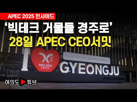 [여의도튜브] APEC CEO 서밋 글로벌 빅샷 집결..15년만에 방한하는 젠슨황 / 머니투데이방송