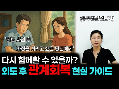 배우자의 외도가 끝났지만 믿음이 가지 않을때 [세포언니 TV]