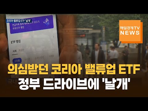 [밸류업 5000] 의심받던 코리아 밸류업 ETF…정부 드라이브에 '날개'