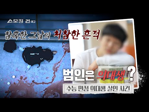[스모킹건: 다음 사건] 제 생각밖에 못 하는 인간이라서요 '수능 만점 의대생 살인 사건'