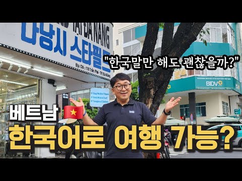베트남 다낭 한국어로만 여행이 가능한지 실제로 해봤습니다