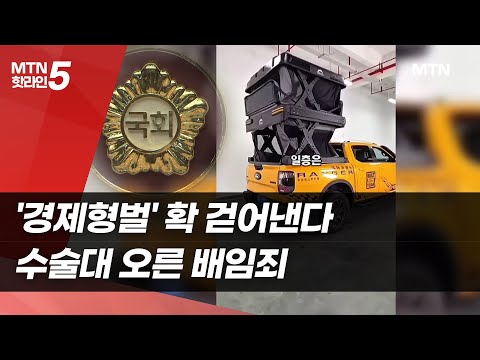 '경제형벌' 확 걷어낸다…수술대 오른 배임죄 / 머니투데이방송 (뉴스)