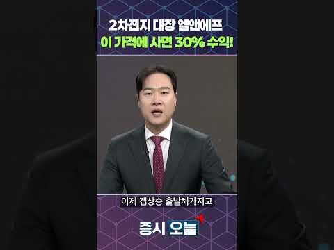 2차전지 대장 엘앤에프 이 가격에 사면 30% 수익!