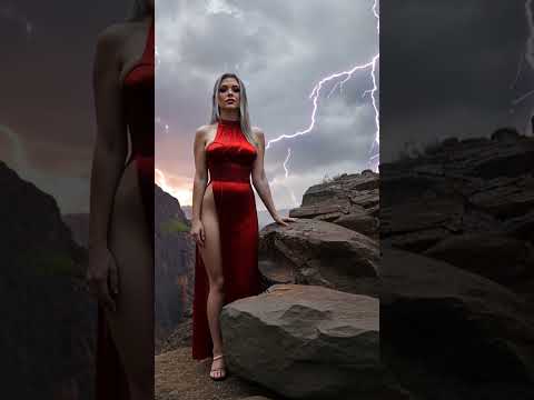 Girl During Thunderstorm | Electronic Trance Music #music #dance #trance #electronic #shorts