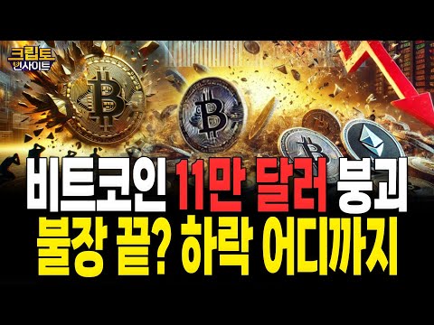[크립토인사이트| 비트코인 11만 달러 붕괴, 진짜 폭락은 지금부터?| 김동환 원더프레임 대표 / 조동현 언디파인랩스 대표