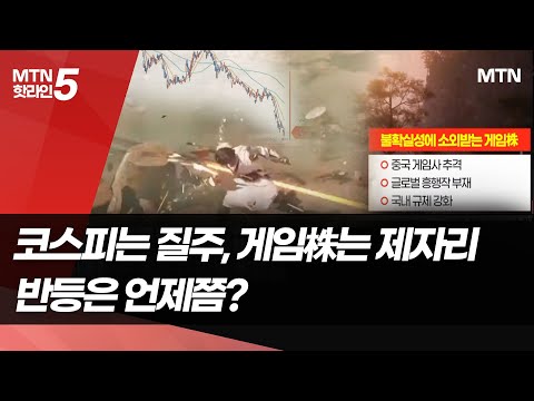 내달리는 코스피에도 게임株 수익률 '꼴찌'…반등은 언제쯤? / 머니투데이방송 (뉴스) https://op.opparadise.com/data/apms/video/youtube/CvbM7zVunv4.jpg 내달리는 코스피에도 게임株 수익률 '꼴찌'…반등은 언제쯤? / 머니투데이방송 (뉴스)