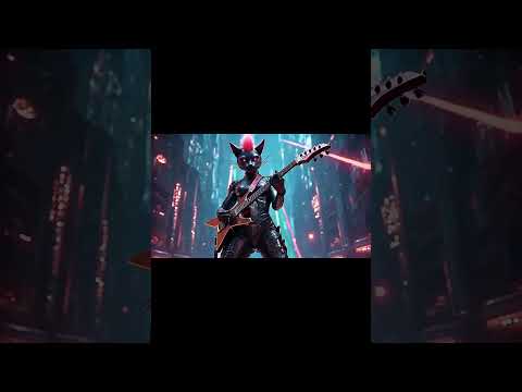 Rock Cats Unleashed – Guitar & Drums Showdown