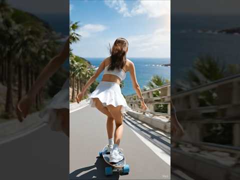 바람을 가르는 소리 #스케이트보드 #롱보드 #롱보드댄싱