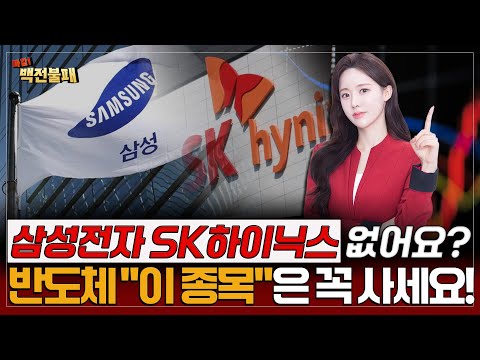 삼성전자 없어요? SK하이닉스 없어요? 반도체 '이 종목'은 놓치지 마세요!