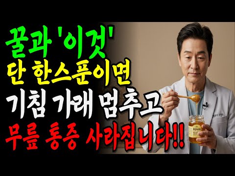 꿀과 함께 먹으면 보약되는 음식 3가지와 레시피 총정리!｜값비싼 영양제 대신 '이것' 드세요!