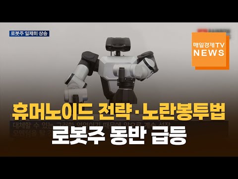 로봇주 급등, 휴머노이드 정책·노란봉투법 효과