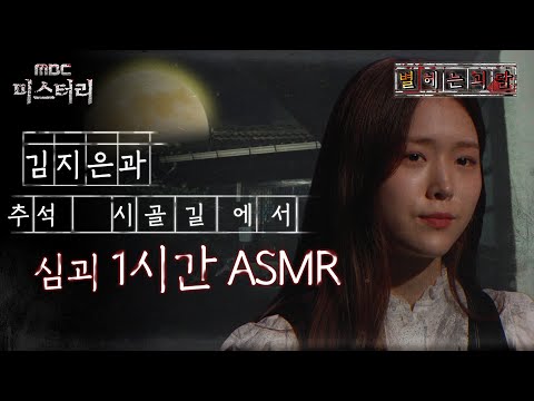 [별 헤는 괴담] 김지은과 추석 시골길에서 심괴 1시간 ASMR #심괴 #어둑시니 #midnight #horrorstory MBC211014방송