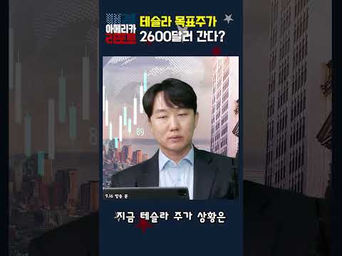 [매아리] 테슬라 목표주가 2600달러 간다?