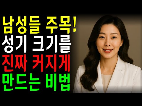 [비뇨기과 의사의 충격 고백] 60세 이후에도 성기 크기와 활력, 동시에 회복하는 비결!ㅣ노년의성ㅣ노후지혜ㅣ노후행복ㅣ시니어건강ㅣ삶의철학ㅣ인생이야기ㅣ오디오북