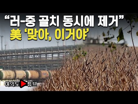 [여의도튜브] "러-중 골치 동시에 제거" 美 '맞아, 이거야' / 머니투데이방송
