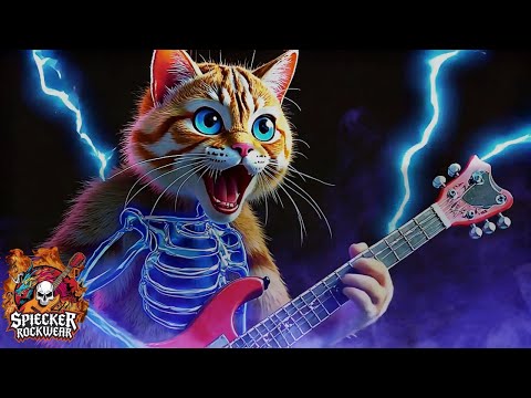 Cat Rock Madness  Drums, Guitars & Meme Energy Unleashed