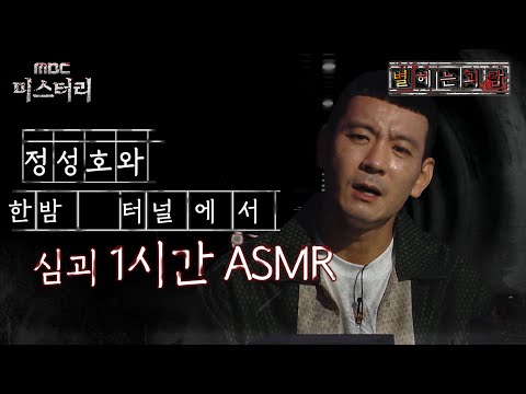 [별 헤는 괴담] 정성호와 한밤 터널에서 심괴 1시간 ASMR #심괴 #어둑시니 #midnight #horrorstory MBC230711방송