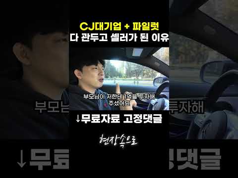 CJ대기업 + 파일럿 모두 다 관두고 셀러가 된 이유 https://op.opparadise.com/data/apms/video/youtube/Rr3VKXaU6EI.jpg CJ대기업 + 파일럿 모두 다 관두고 셀러가 된 이유