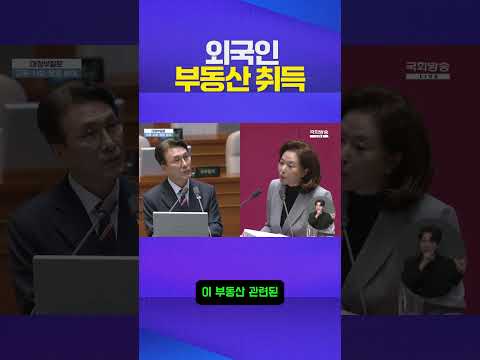 중국인 부동산 #김민전