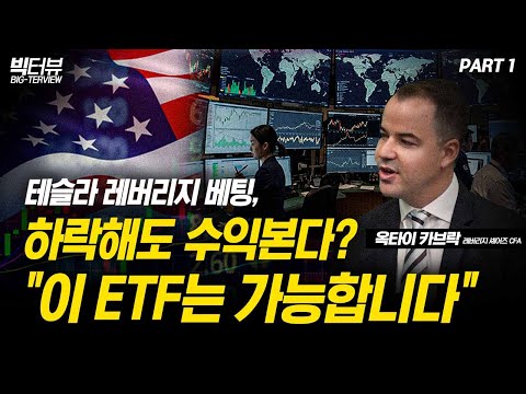 테슬라 레버리지 베팅, 하락해도 수익본다? "이 ETF는 가능합니다" / 옥타이 카브락 CFA PART1 [빅터뷰]