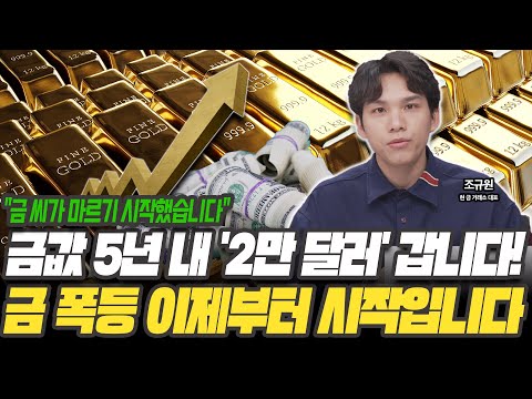 '금값' 500만 원도 간다?!! 그래서 지금 사야 할까요? [현 금 거래소 조규원 대표]