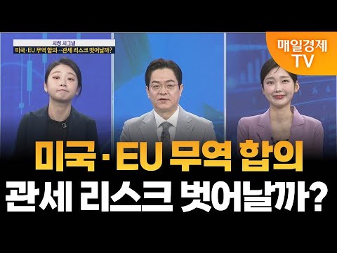 [시장 시그널] 국내 반도체·의약품에도 15% 관세 부과할까? / 이슬이 이코노미리서치 대표