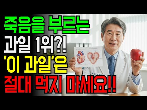 매일 아침 먹던 과일이 뇌졸중 원인? 혈관 막는 과일 vs 살리는 과일 4가지｜뇌졸중 막는 1위 비법! 60대부터 생명 위험