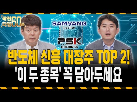 삼성전자 l SK하이닉스 말고 새로운 반도체주 뜬다! 꼭 기억해야 할 반도체 유망주 TOP 2는?