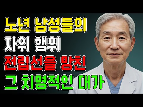 “60세 넘으면 자위도 바꿔야 합니다”ㅣ비뇨기과 의사의 솔직한 조언, 이 자위법 몰랐다면 지금이라도 바꾸세요ㅣ노년의성ㅣ노후지혜ㅣ노후행복ㅣ시니어성건강ㅣ삶의철학ㅣ인생이야기ㅣ오디오북