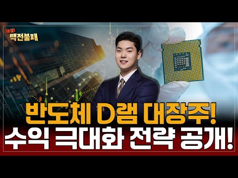 반도체 D램 시장이 뜨겁다! 지금 공략할 대장주는?