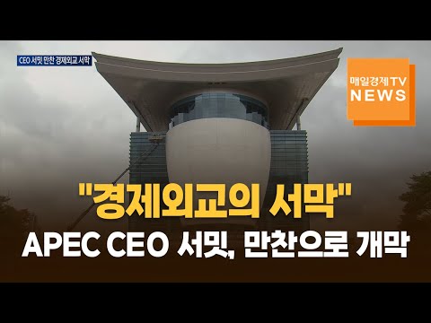 글로벌 리더 총집결, APEC CEO 서밋 만찬으로 개막