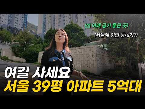 '서울 대형 평수 아파트가 이 가격?' 5억대까지 떨어진 서울 39평 대단지 아파트 (머니플레이스)