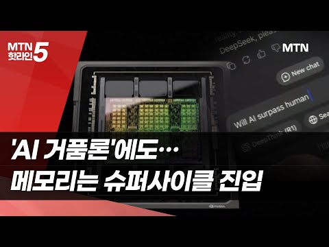 'AI거품론'에도 메모리는 슈퍼사이클…K반도체 운명은? / 머니투데이방송 (뉴스)