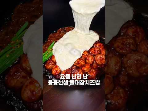 요즘 난리 난 용용선생 불대창치즈쌈 #용용선생