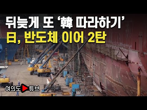 [여의도튜브] 뒤늦게 또 '韓 따라하기' 日, 반도체 이어 2탄 / 머니투데이방송