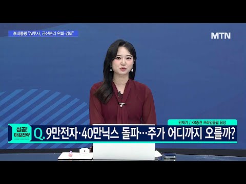 [문제적 섹터] AI가 연 전력 투자 시대…조정은 매수 기회? / 머니투데이방송 (증시, 증권)