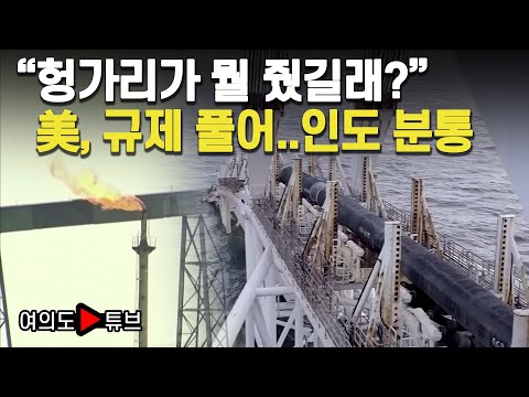 [여의도튜브] "헝가리가 뭘 줬길래?" 美, 규제 풀어..인도 분통 / 머니투데이방송