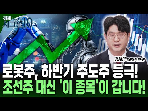클로봇 강세! 하반기 조선주 대신 로봇주가 대세인 이유!