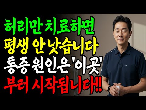 허리통증 90%는 허리 때문이 아니다!ㅣ허리 아플 때 허리 대신 '이곳'을 꼭 확인하세요!!