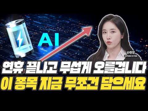 AI 수혜주요? 바로 '이 종목' 입니다! [손현정 연구위원 / 유안타증권]