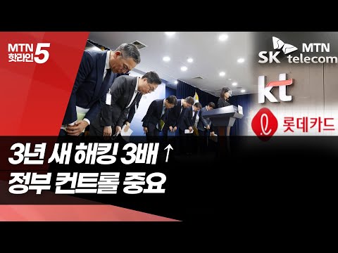 [텔레그래프]해킹에 뚫린 대한민국… 디지털 신뢰 붕괴 / 머니투데이방송 (뉴스)