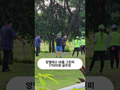 필리핀 클락 앙헬레스 18홀 그린피 17500원??? #필리핀 #클락 #앙헬레스 #골프 #아델투어 #fyp