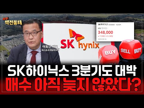 SK하이닉스 주가 막을 수 없다! 아직도 매수 기회의 구간?