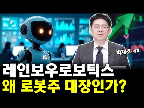 레인보우로보틱스 로봇주 대장은 변함없다!