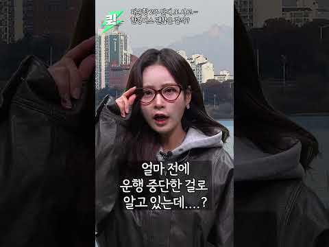 [퀵] 재운항 2주 만에 또 사고... 한강버스 괜찮은 걸까?